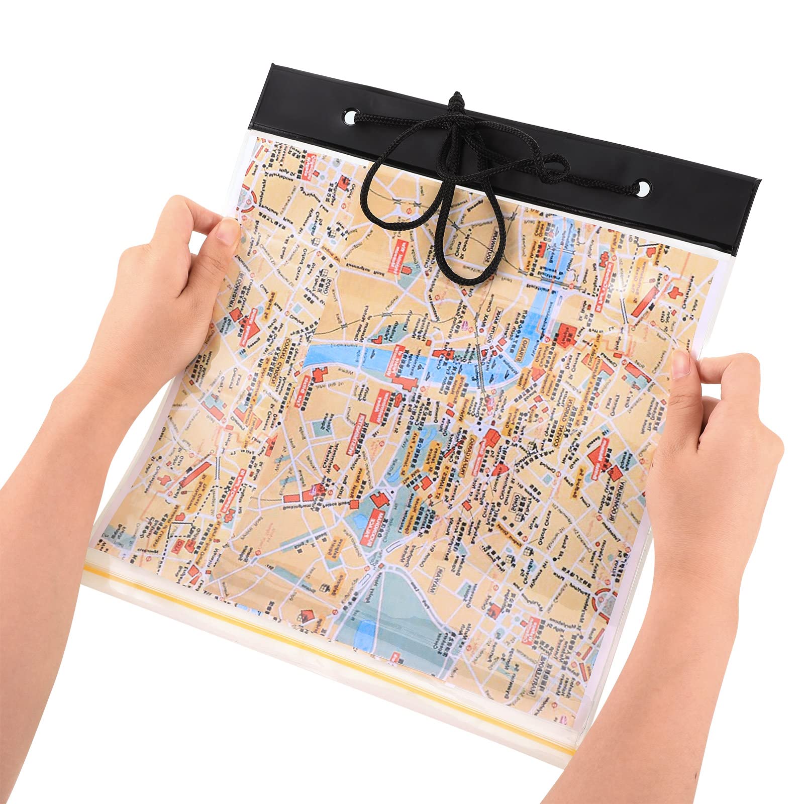 Tasmota - Waterproof Foldable Map Storage Case Transparent