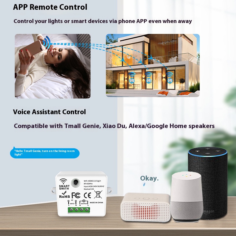The Tuya Smart Switch-Off Devi - огляд і ціна Smart Relay Tuya