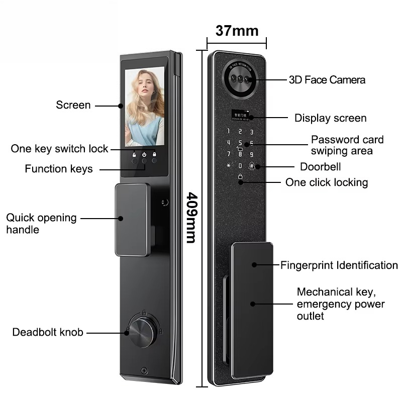 Tuya WiFi Smart Door Lock, Hom - огляд і ціна Tuya Smart
