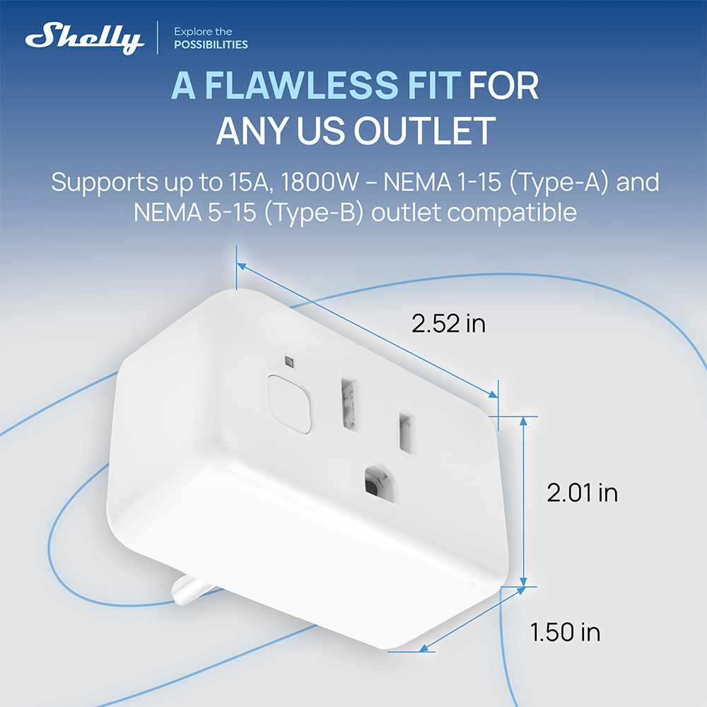 Shelly Plug US Gen4 Zigbee Cer - огляд і ціна Shelly Plug