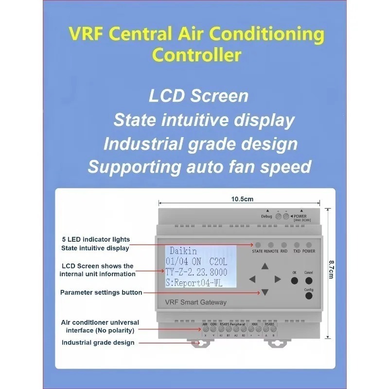 Smart VRF (Tuya Zigbee) Centra - огляд і ціна Tuya Smart