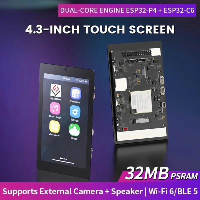 4.3 inch 480x800 IPS Capacitiv - огляд і ціна Smart Home Module Iot
